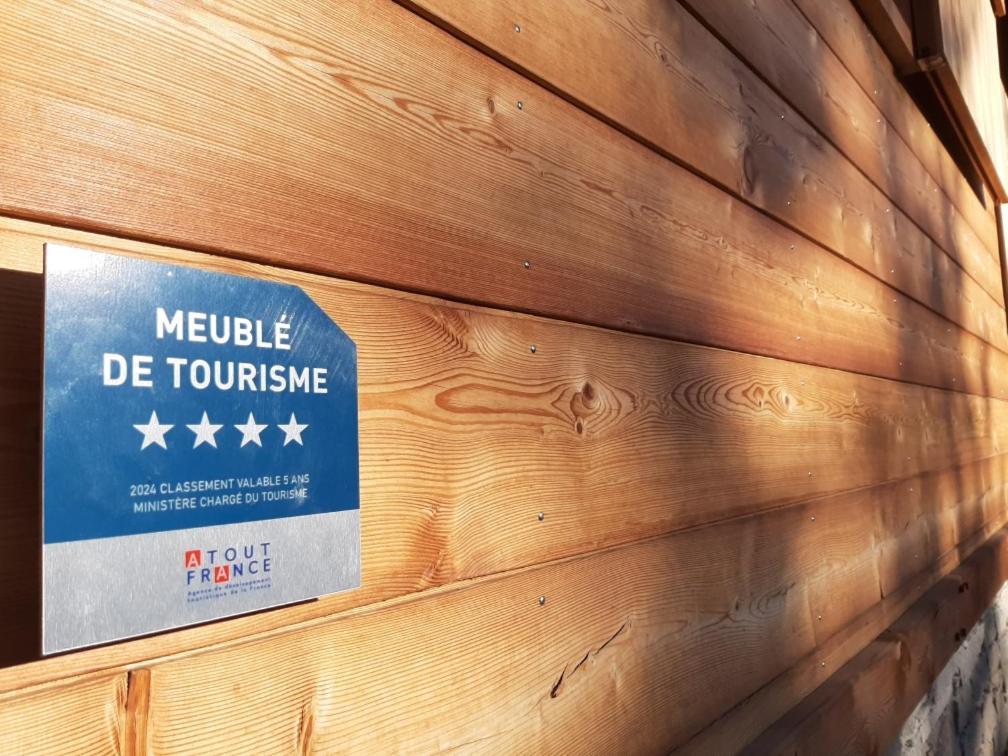 Petit Chalet Neuf Independant 2 Pers "La Cabane De Jean " Briançon Екстериор снимка