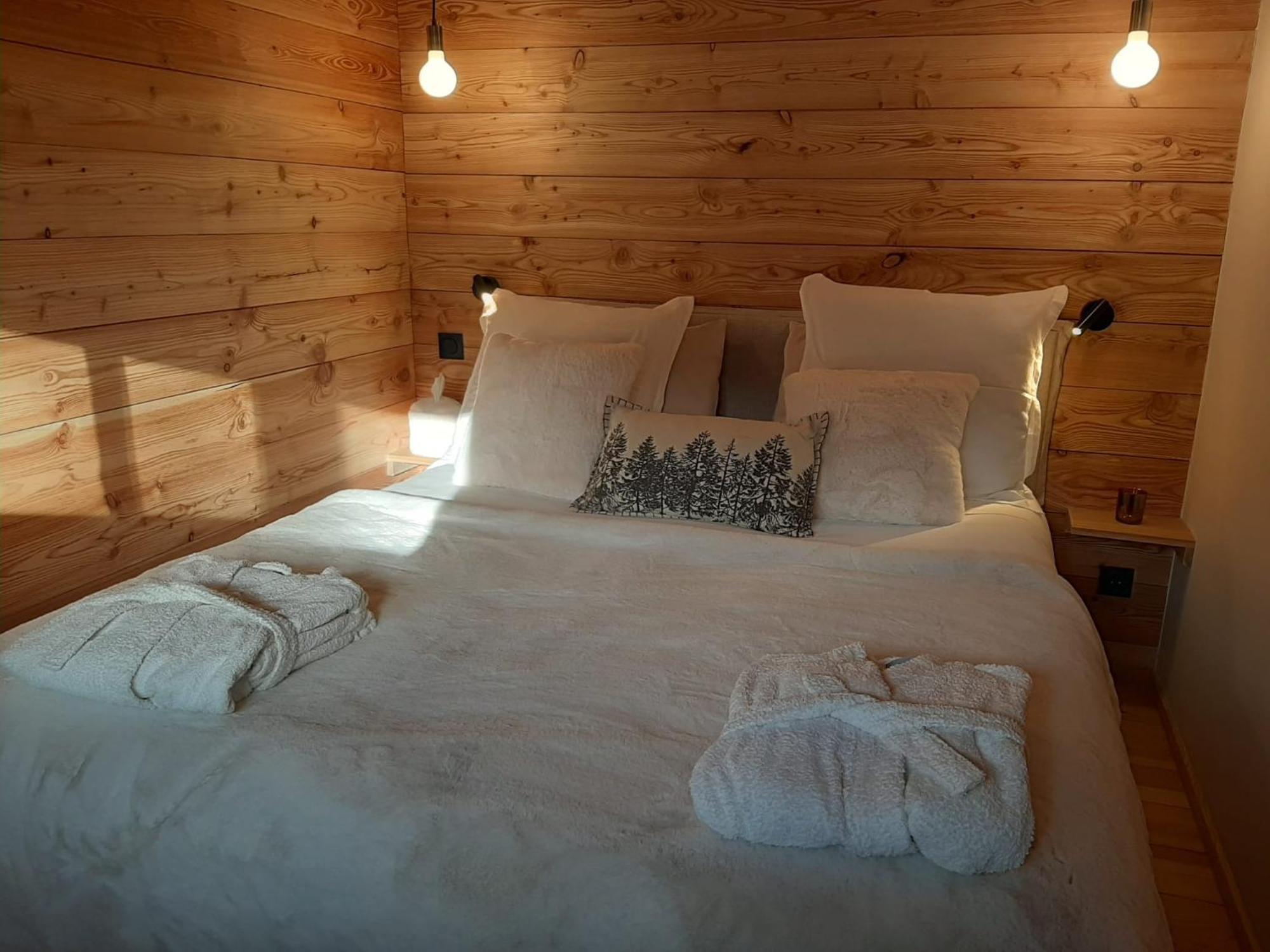 Petit Chalet Neuf Independant 2 Pers "La Cabane De Jean " Briançon Екстериор снимка