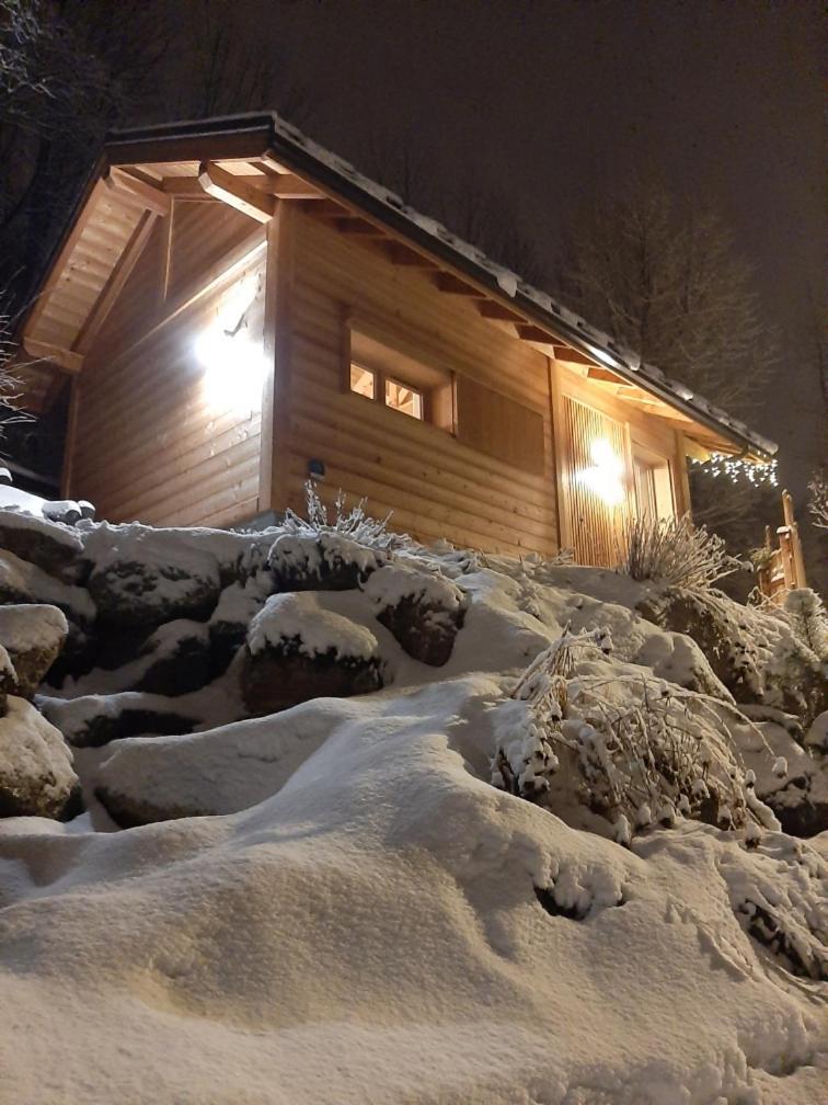 Petit Chalet Neuf Independant 2 Pers "La Cabane De Jean " Briançon Екстериор снимка