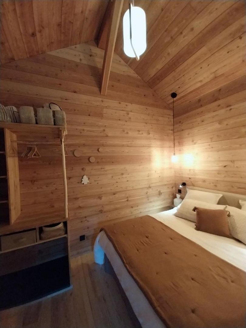 Petit Chalet Neuf Independant 2 Pers "La Cabane De Jean " Briançon Екстериор снимка