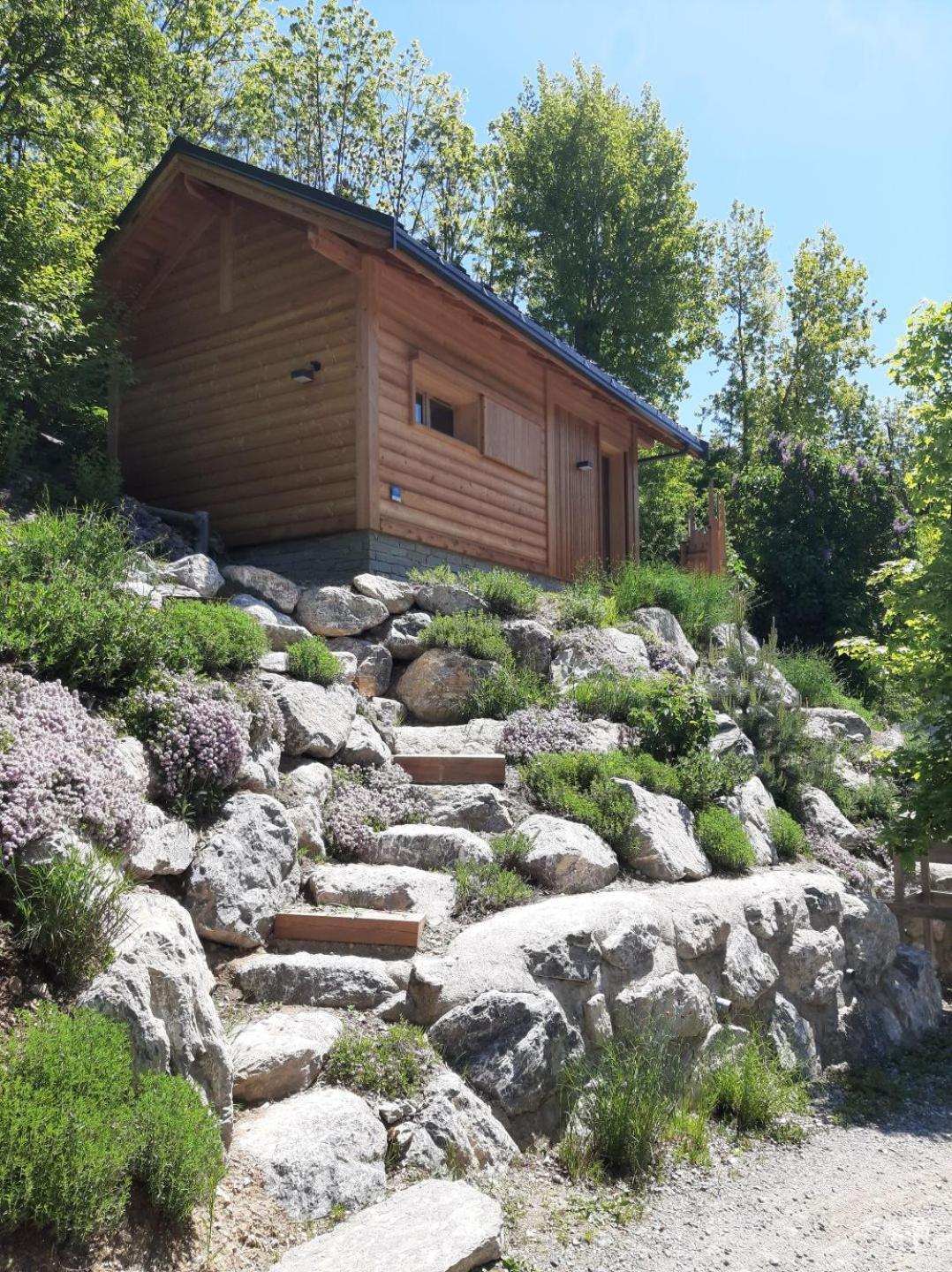 Petit Chalet Neuf Independant 2 Pers "La Cabane De Jean " Briançon Екстериор снимка